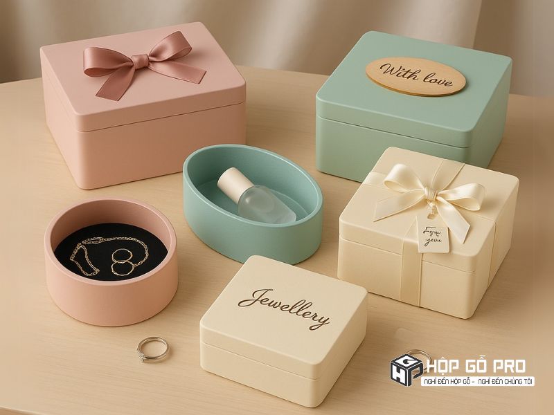 Ứng dụng hộp gỗ MDF trong thực tế